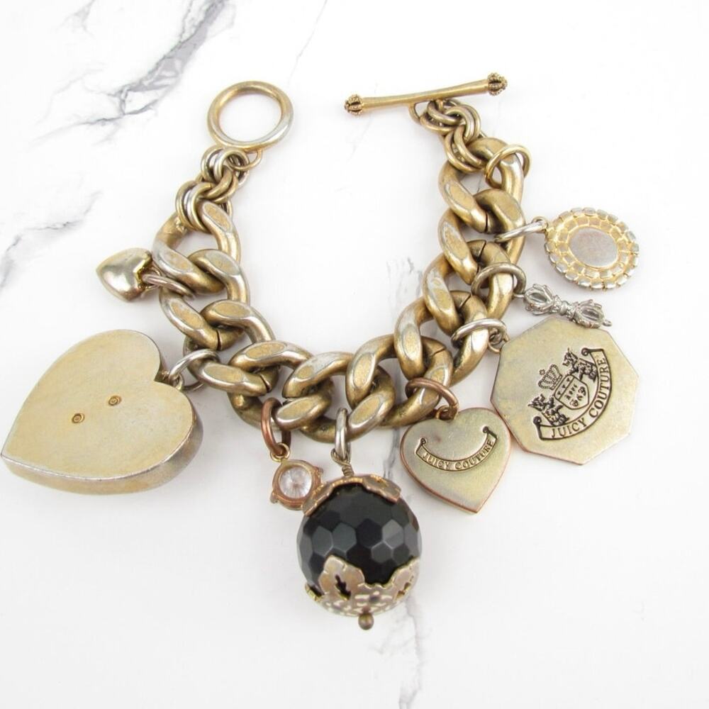 Juicy Couture Rare Multi Charm Bracelet - Picture 3 of 9